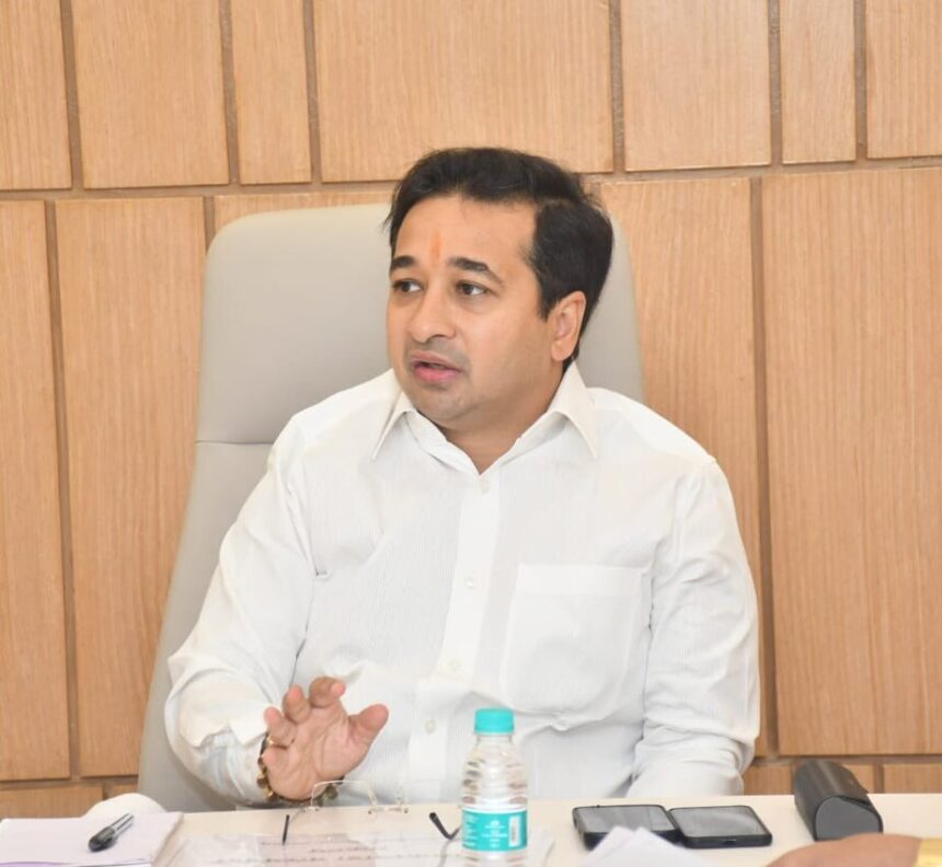 Mapusa Court Reserves Verdict in Nitesh Rane Toll Booth Vandalism Case 1 Nitesh rane at ministry meeting cropped