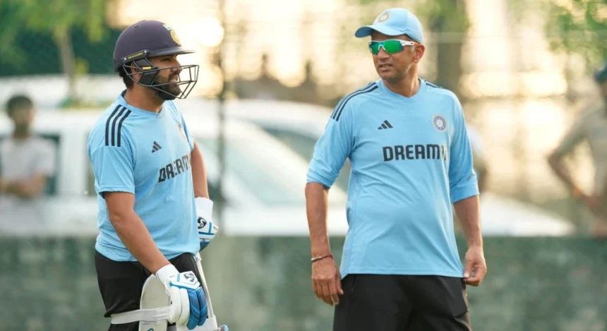 Rahul Dravid Rohit Sharma