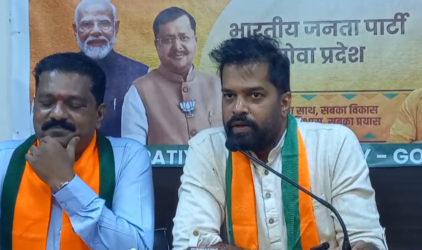 BJP's Siddhesh Naik Says Congress Weakened Under Girish Chodankar, Predicts 30+ Seats for BJP in Goa 1 Screenshot 2026 07 01 115149