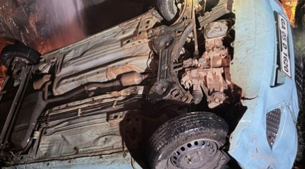 Four Injured After Car Falls Into Roadside Drain at Amboli Ghat 1 Screenshot 2026 07 02 093823