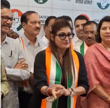 Pratima Coutinho Rejoins Congress, Launches Sharp Attack on BJP, Vows to Fight Corruption 1 Screenshot 2026 07 03 142723