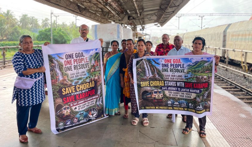 Karapur Mega-Project Protest Reaches Delhi as Activists Head to Jantar Mantar After 100 Days of Agitation 1 Screenshot 2026 07 11 143537