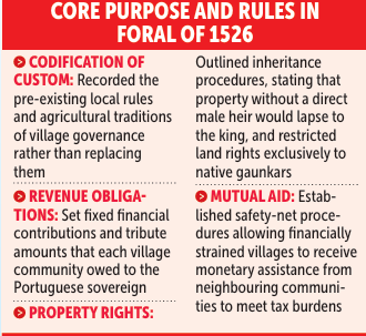 Govt College, Khandola to undertake multilingual translation of the Foral of 1526 1 Screenshot 2026 07 25 084731