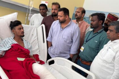 Tejashwi in hospital