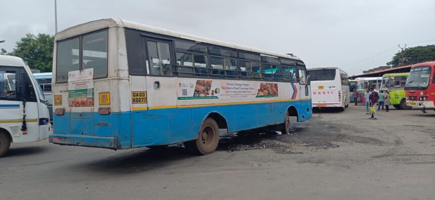 Pothole-Ridden Roads at Margao KTC Bus Stand Frustrate Drivers and Commuters 1 WhatsApp Image 2026 07 31 at 4.32.33 PM