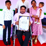 15 SGR Wheelchair cricket captain award pic