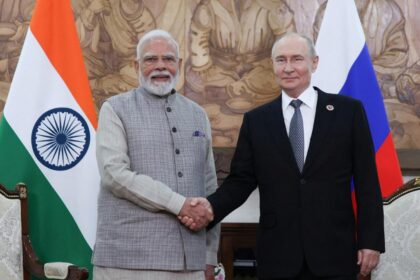 2026 08 31T142356Z 1046046208 RC2Q9NA5WJV7 RTRMADP 3 SCO SUMMIT PUTIN MODI