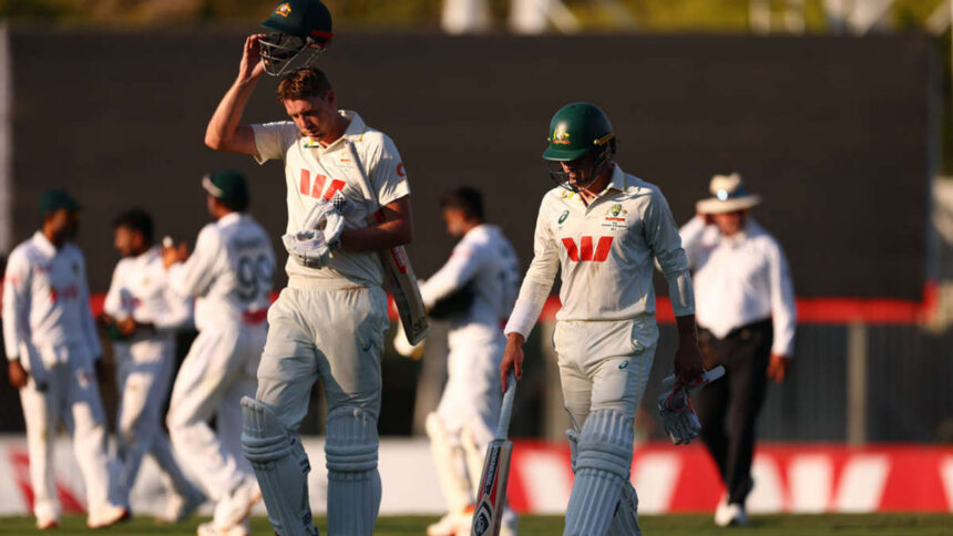 WHAT IS HAPPENING IN DARWIN? Bangladesh Push Australia Towards Historic Test Shock 1 421214.6