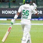 Babar Azam during the 2nd Test Match Sri Lanka vs Pakistan SSC Colombo July 2023