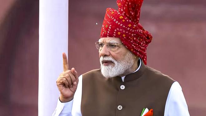 6 Major Promises Made by PM Modi on Independence Day 1 PTI08 15 2026 000034A