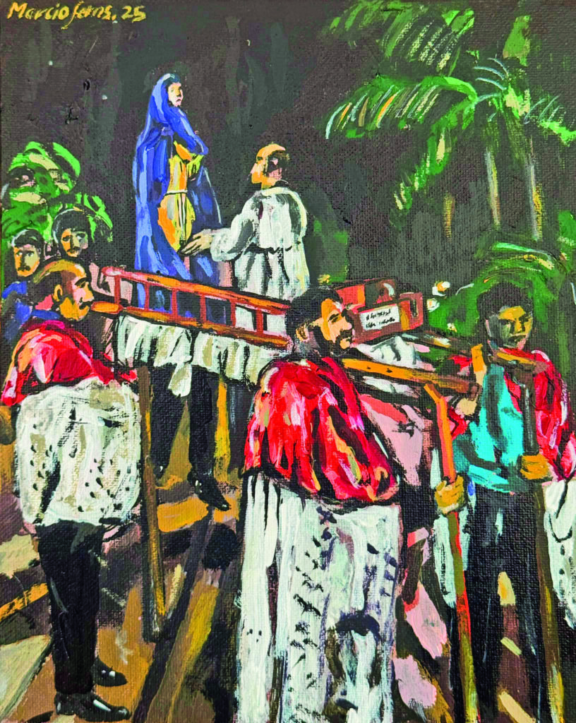 ‘Daily People’ brings everyday lives to the gallery in the UK 4 Procession of Saints