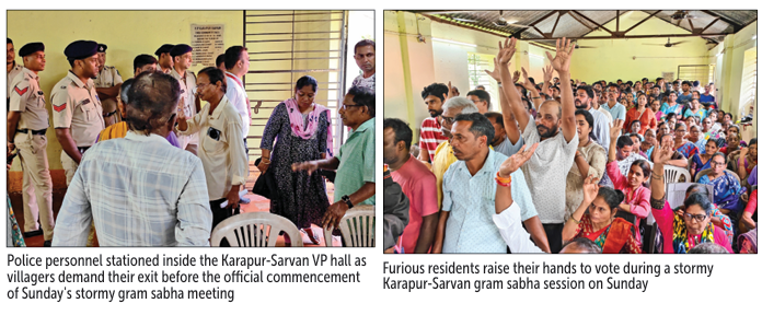 Karapur rejects mega-housing project, ejects police from hall 1 Screenshot 2026 08 03 080010