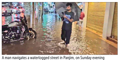 30 minutes of rain, and Panjim goes under 1 Screenshot 2026 08 04 084424