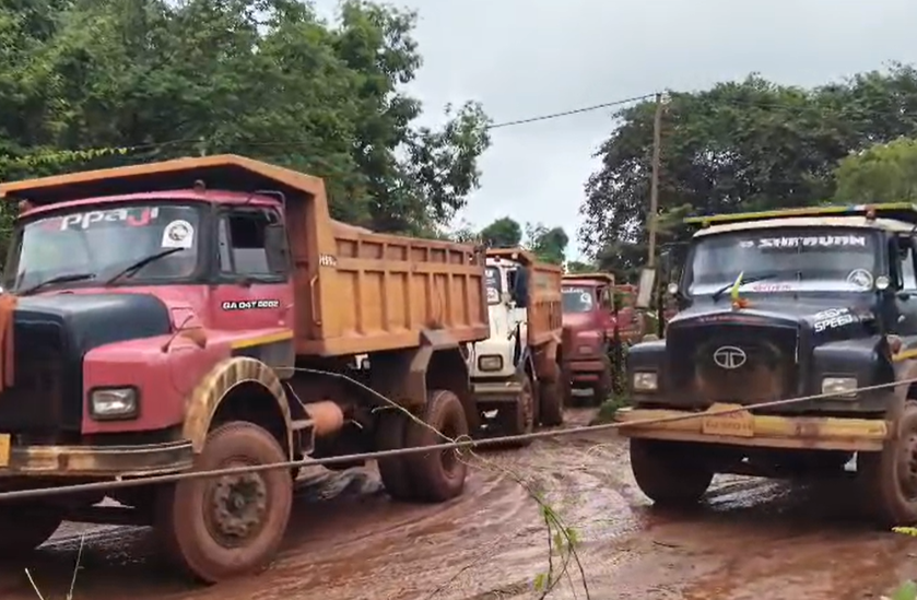Mining Transport Halted at Pilgao-Sarmanas Over Damage to Orchards 1 Screenshot 2026 08 22 143232