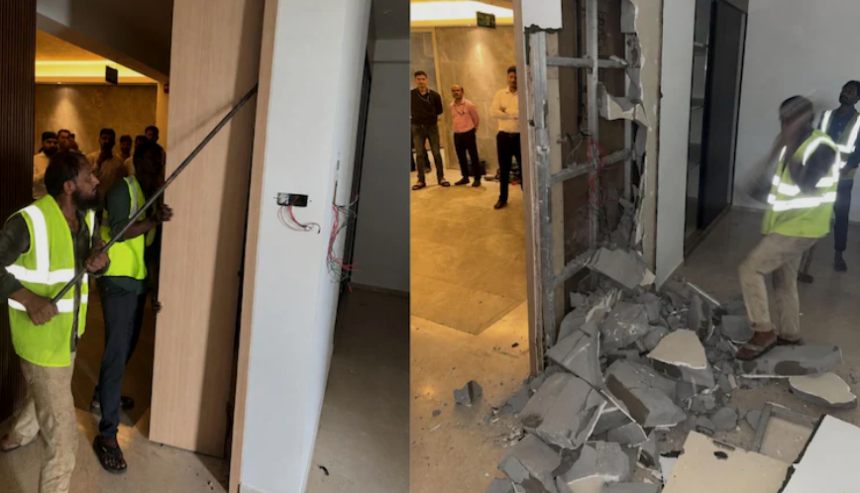 BMC Begins Demolition Action Against Alleged Unauthorised Construction at Rustomjee Crown 1 Screenshot 2026 08 25 094402