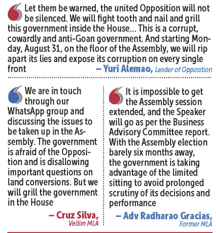 Opposition girds its loins for 3-day Assembly battle 2 Screenshot 2026 08 30 at 10.39.43 AM