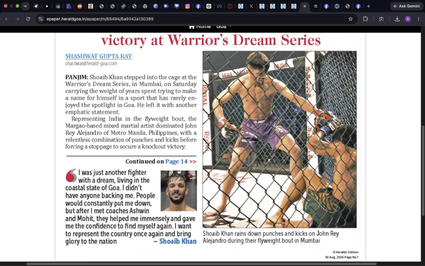 A knockout moment for Goa's Shoaib Khan 1 Screenshot 2026 08 30 at 10.52.16 AM