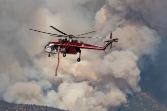Western Wildfires Helicopter Crash 54 32