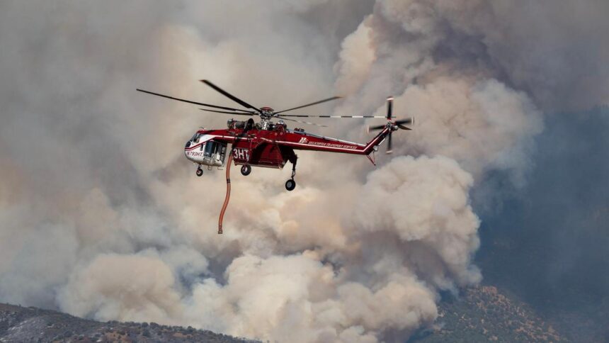 Two Pilots Die After Helicopter Crashes While Battling Utah Wildfire 1 Western Wildfires Helicopter Crash 54 32
