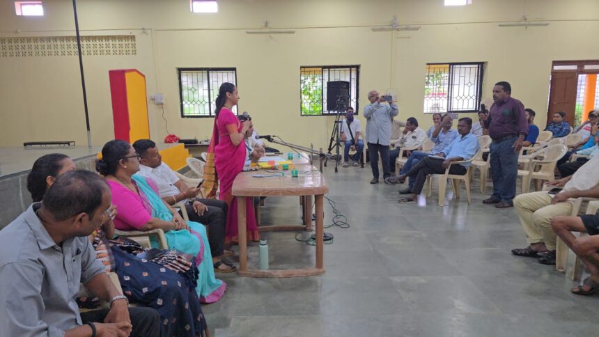 Korgao Gram Sabha Pushes Action On Sewage, Potholes And Illegal Projects 1 WhatsApp Image 2026 08 23 at 1.36.25 PM
