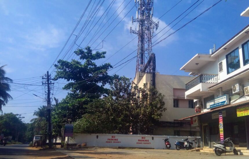 Curchorem Residents Raise Alarm Over Neglected BSNL Tower Premises 1 bsnl telephone exchange siolim goa 7ncidxqija