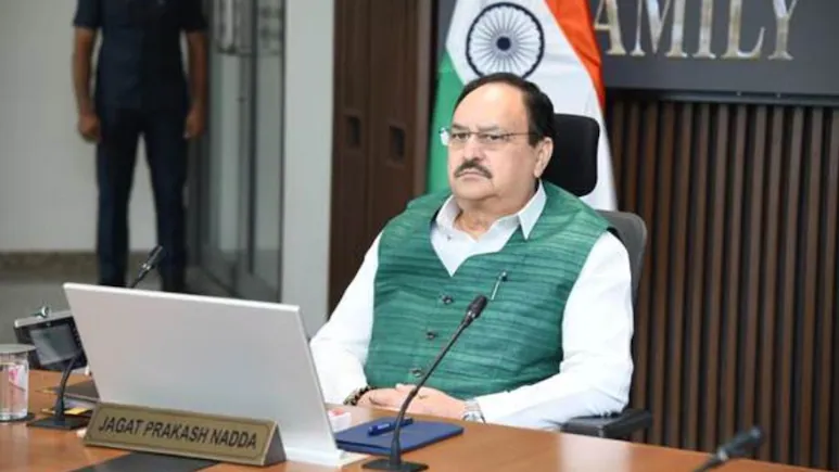 JP Nadda Admitted to AIIMS After Uneasiness, Undergoes Angiography 1 heje3lp4 jp nadda at neet ug counselling