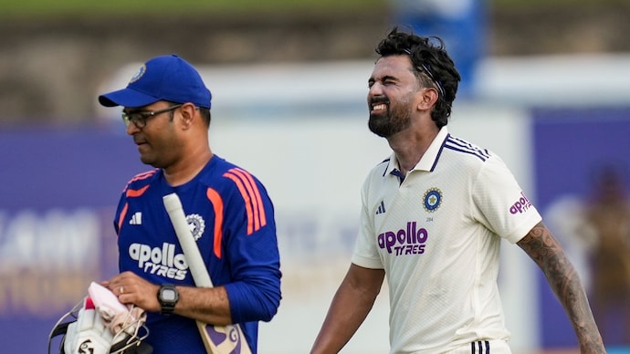 KL Rahul ‘Absolutely Fine’ After Retiring Hurt For 77, Set To Bat Again On Sunday 1 kl rahul sl vs ind 151520745
