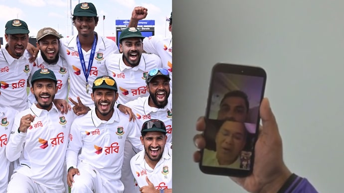 Bangladesh Prime Minister Tarique Rahman Celebrates Landmark Test Win Over Australia via Video Call 1 tarique rahman 163132786