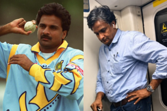 the former india fast bowler was seen travelling like any other bengaluru commuter