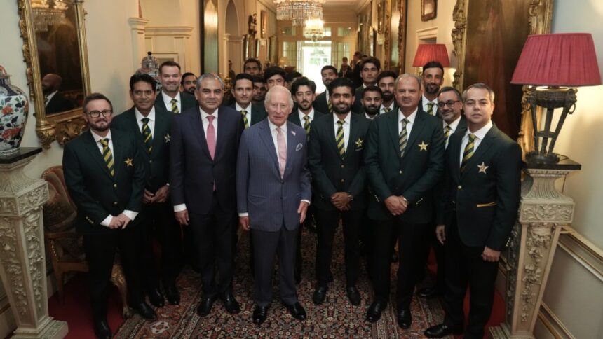 Dropped Pakistan player refuses to attend King Charles meeting amid England tour turmoil 1 King Charles with Pakistan cricket team