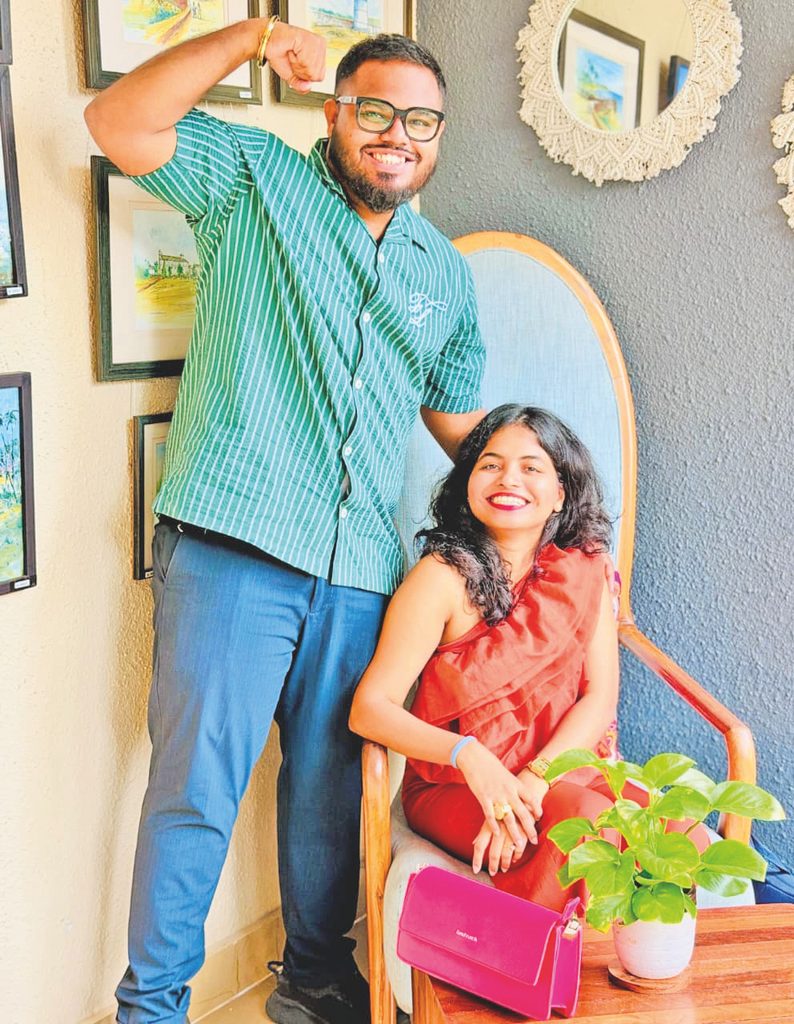 Rediscovering Goa through content creation on World Tourism Day 2 Kurkurit Couple Ruben Rodrigues and Pearl Dias