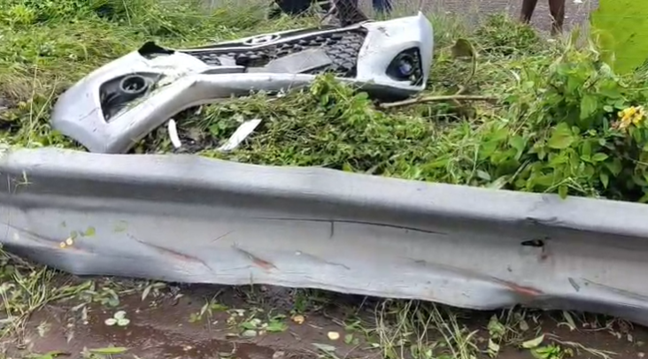 Car Damaged in Accident on Bambolim Service Road, No Injuries Reported 1 Screenshot 2026 09 02 155829