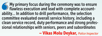 A moment of immense pride and pressure: Police Inspector Deykar 1 Screenshot 2026 09 08 100749