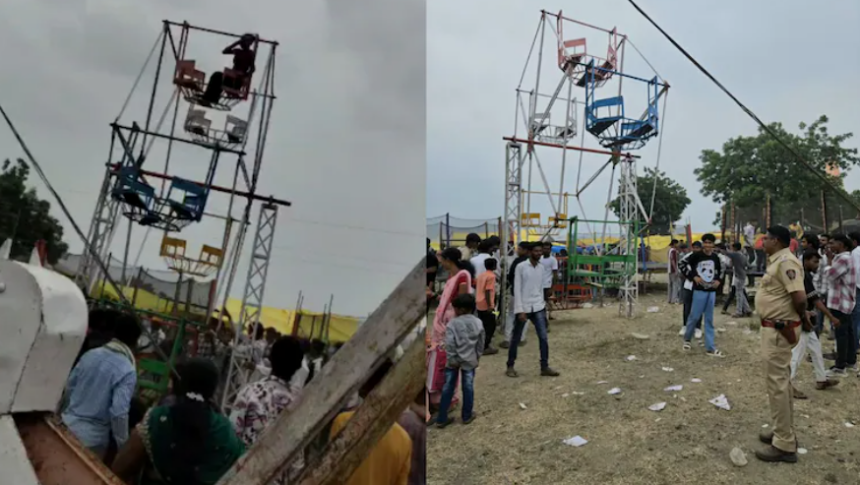 Woman Suffers Severe Scalp Injury After Hair Gets Caught in Ferris Wheel at Maharashtra Fair 1 Screenshot 2026 09 14 091734