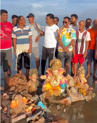 Yuva Shakti Conducts Beach Cleanup and Idol Collection Drive at Miramar 1 Screenshot 2026 09 16 110643