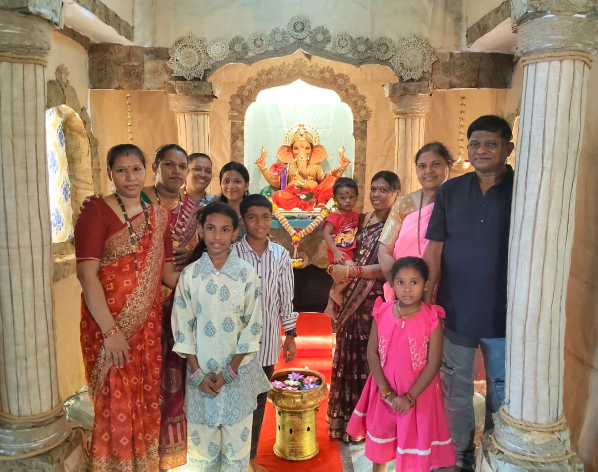 Ribandar Family Celebrates Ganesh Chaturthi with Eco-Friendly Ganpati 1 Screenshot 2026 09 17 122126