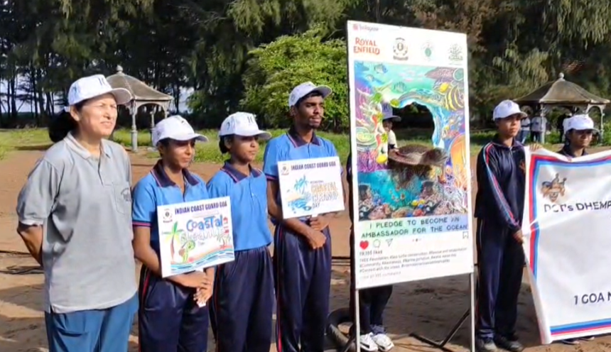 International Coastal Cleanup Drive Held at Miramar Beach Under Swachh Sagar, Surakshit Sagar 2026 1 Screenshot 2026 09 19 103811