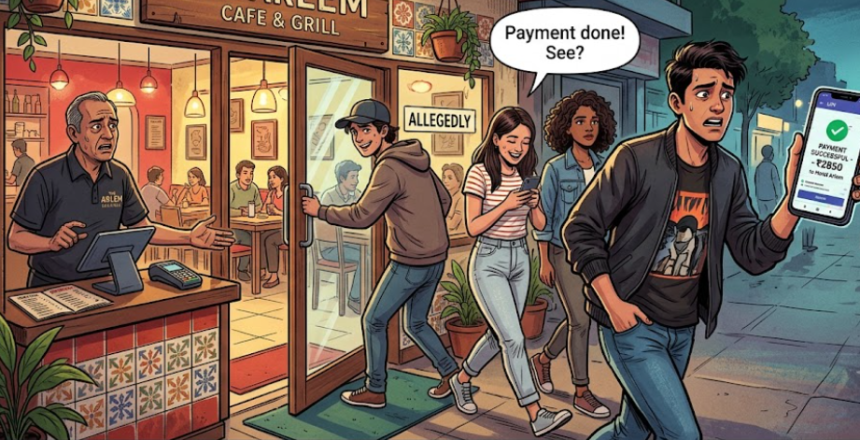 Four Youths Allegedly Leave Arlem Restaurant Without Paying, Show Fake UPI Transaction 1 Screenshot 2026 09 24 125330