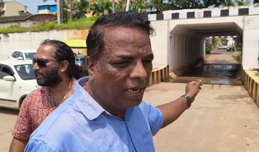 Vasco Railway Underpass Inspected Over Waterlogging and Traffic Congestion Concerns 1 Screenshot 2026 09 25 151910