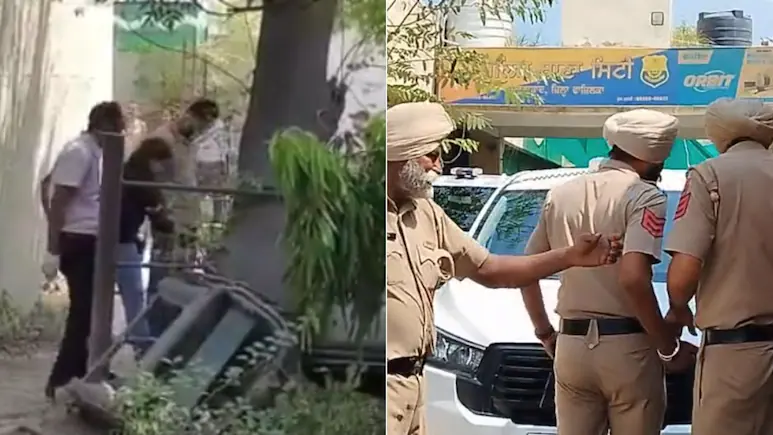 Blast At Punjab Police Station Leaves Two Seized Cars Damaged, Forensic Team Investigates 1 hpc4bsm8 punjab police station
