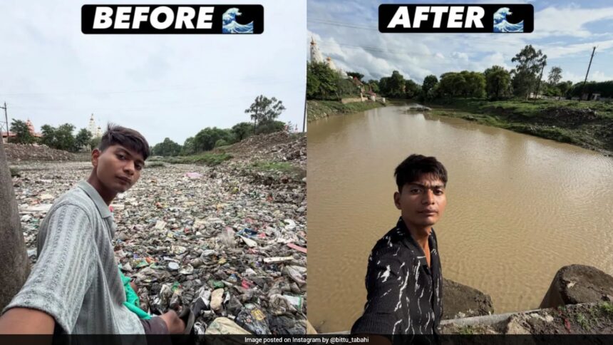 Who Is ‘Bittu Tabahi’? 21-Year-Old MP Student Cleans Polluted Ajnar River 1 qc1jf4qo bittu tabahi 625x300 05 September 26