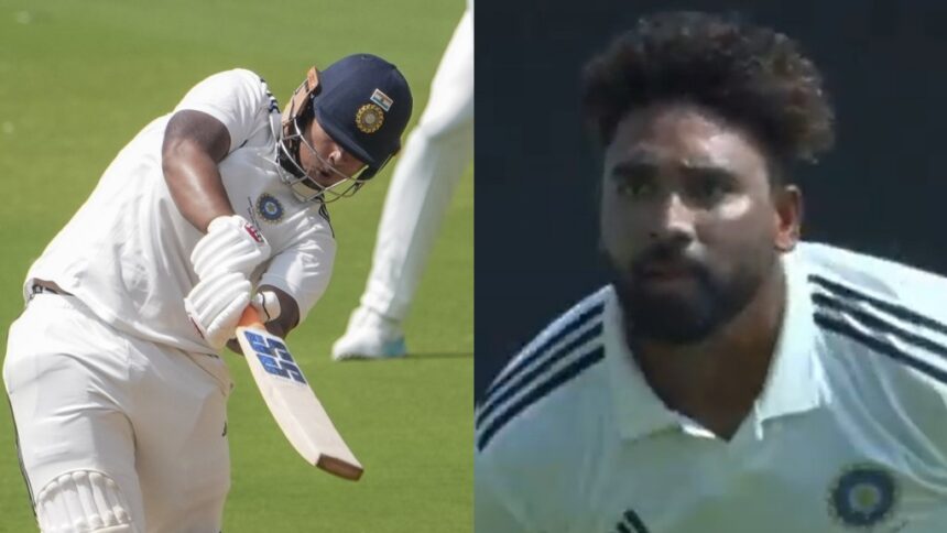 Vaibhav Sooryavanshi Takes On Mohammed Siraj as ‘Boss Baby’ Shines in Duleep Trophy Final 1 sooryavanshi siraj pti screenshot
